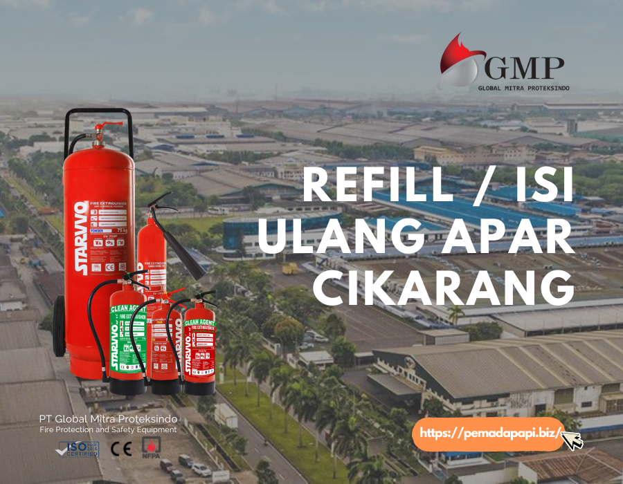Refill / Isi Ulang APAR Cikarang