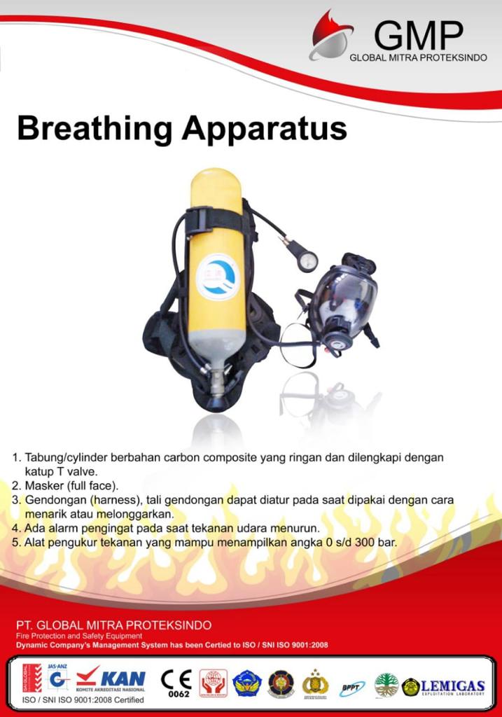 supplier breathing apparatus (scba)