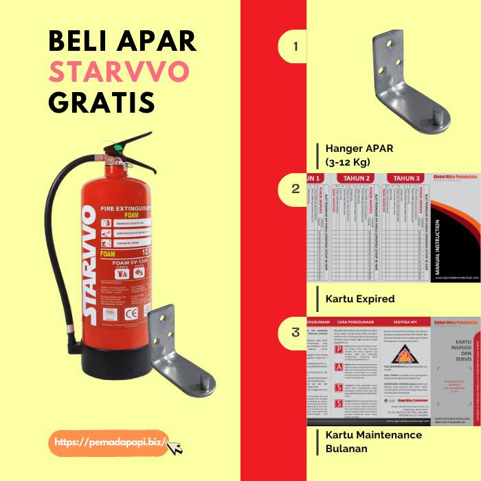 Harga Refill / Isi Ulang APAR Dry Chemical Powder