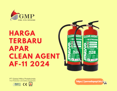 Daftar Harga Fire Extinguisher Clean Agent AF-11 Agustus 2024