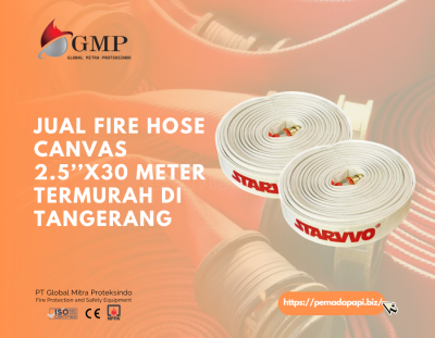 Jual Fire Hose Canvas 2.5’’x30 Meter Termurah Di Tangerang